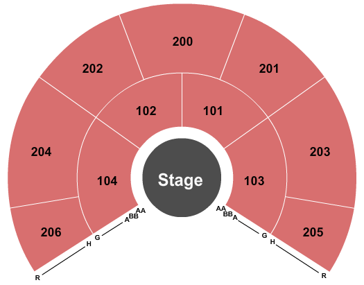 Place des Festivals Cirque Seating Chart