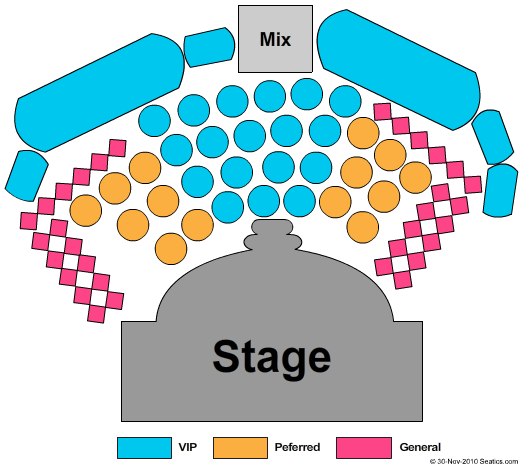 Plaza Hotel and Casino Rat Pack Seating Chart