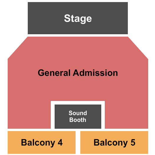 The Plaza Live End Stage GA Seating Chart