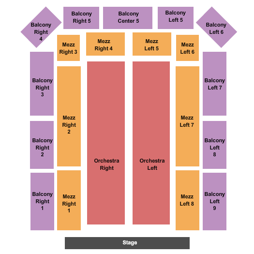 Plymouth Memorial Hall Endstage 3 Seating Chart