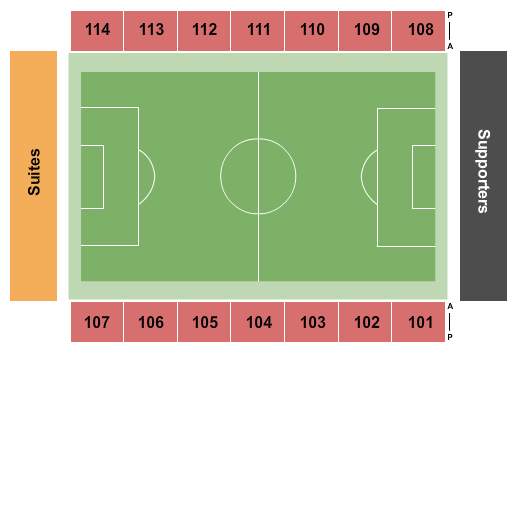 Casino Arizona Field Soccer Seating Chart