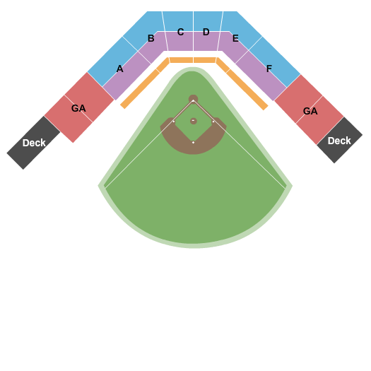 Pohlman Field Baseball Seating Chart