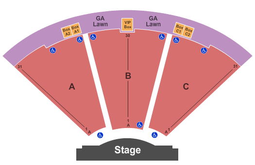 Pompano Beach Amphitheatre seating chart event tickets center