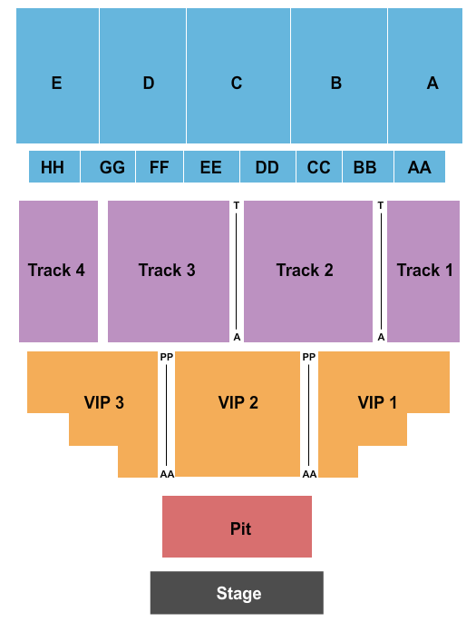 Porter County Fairgrounds & Exposition Center Endstage 2 Seating Chart