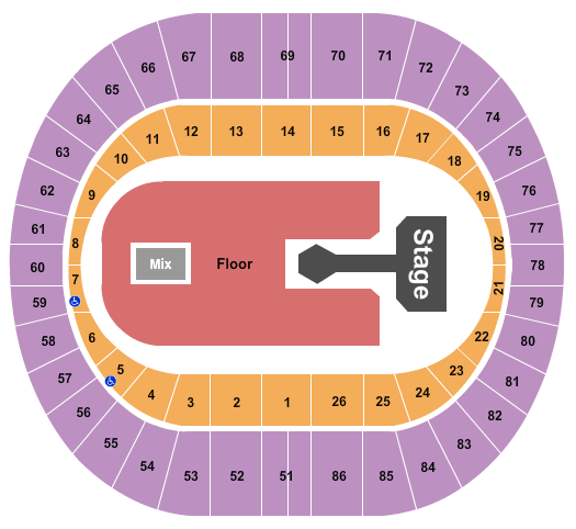 Portland Veterans Memorial Coliseum Don Toliver Seating Chart