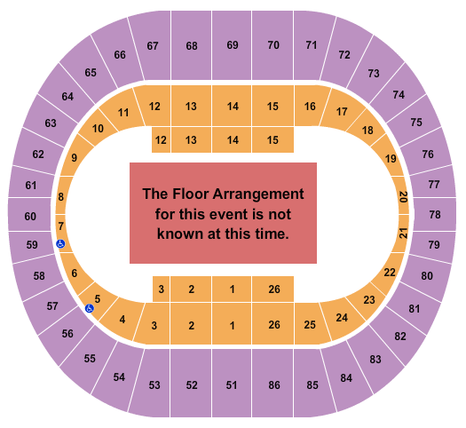 Portland Coliseum Seating Chart
