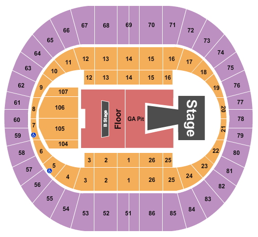 Portland Veterans Memorial Coliseum Hillsong United Seating Chart