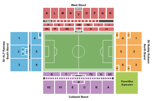 Portman Road Stadium Soccer Seating Chart