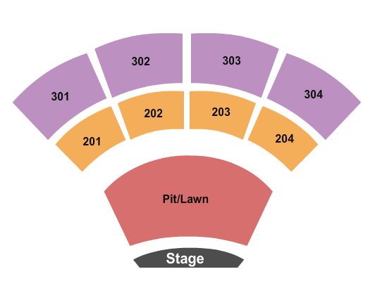 Portneuf Health Trust Amphitheatre Endstage Pit Seating Chart