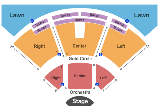 Atlantic Union Bank Pavilion End Stage Seating Chart