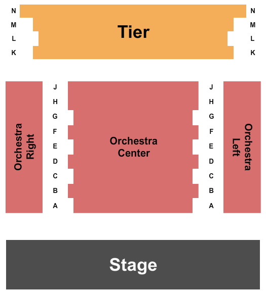 Pottawattamie Arts, Culture & Entertainment (PACE) Endstage Seating Chart