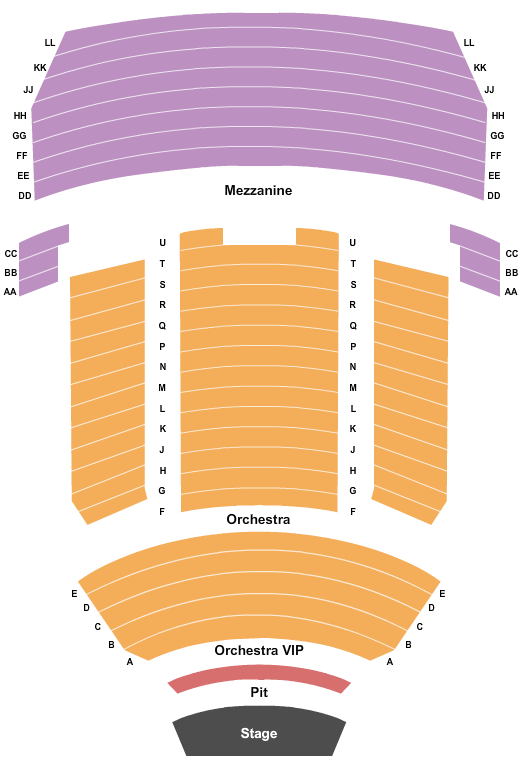 Poway Center For The Performing Arts End Stage Seating Chart