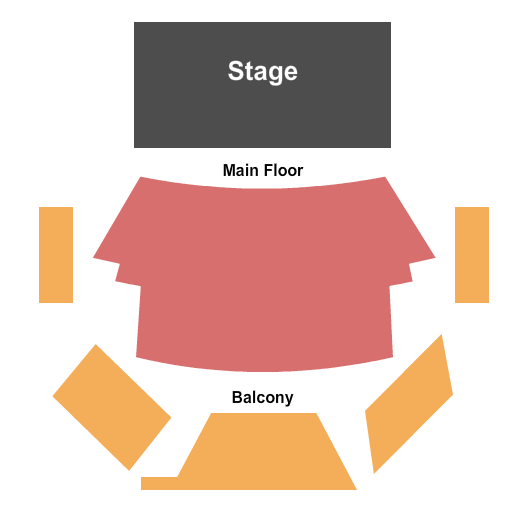 Power House Theatre End Stage Seating Chart