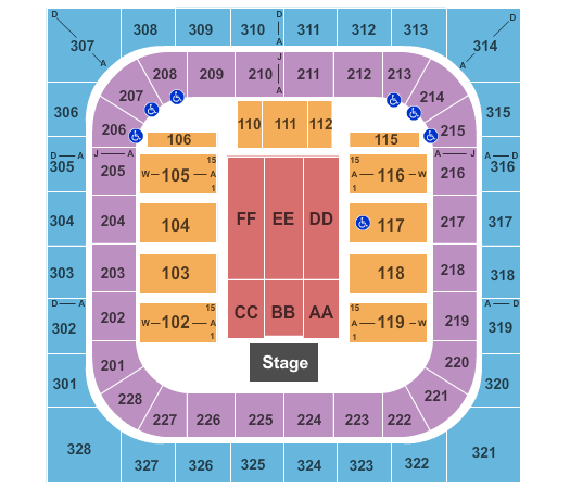 Bank Of Springfield Center Seating Chart
