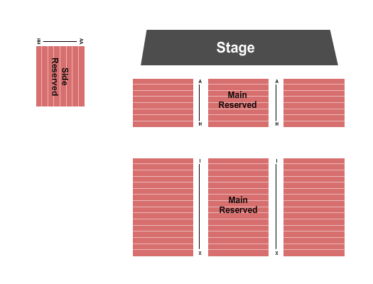 Prairie's Edge Casino Resort End Stage Seating Chart