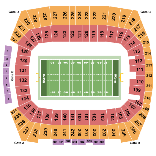 Fitton Field Seating Chart