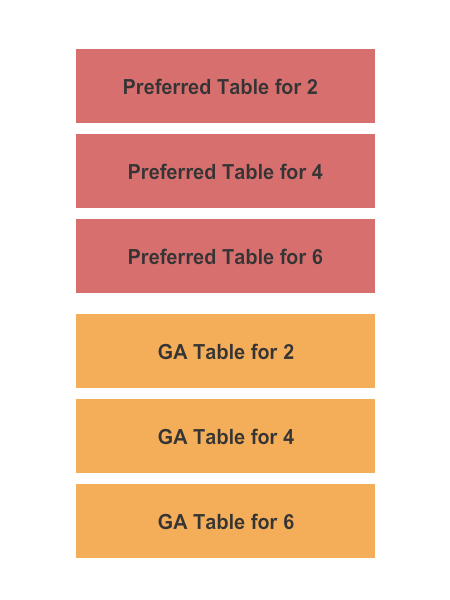 Bowstring Pizza and Brewyard GA/Preferred Table 2.4.6 Seating Chart