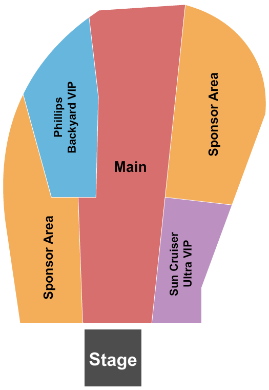 Prince's Island Park Oxford Stomp Seating Chart