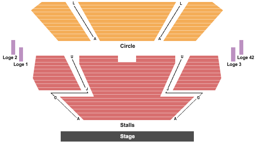 Prince of Wales Theatre Seating Map