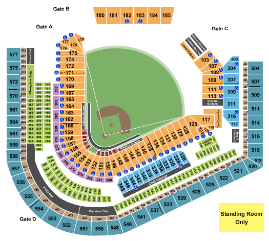 Progressive Field Savannah Bananas Seating Chart