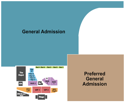 Promenade Park Stage Opening Ceremony Seating Chart