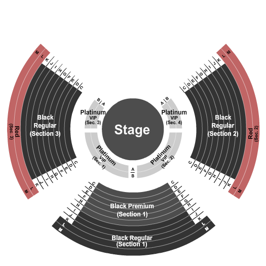 Promenade Shopping Centre Paranormal Cirque Seating Chart