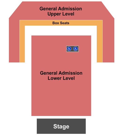 MegaCorp Pavilion Endstage GA 2 Seating Chart