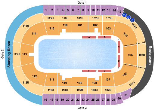 Prospera Place Cirque du Soleil Seating Chart