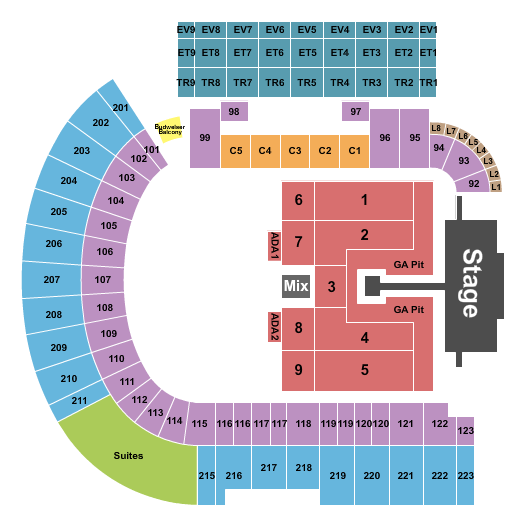 Providence Park Green Day Seating Chart