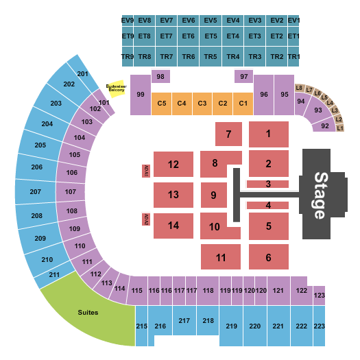 Providence Park Post Malone Seating Chart