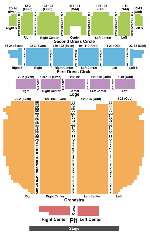 Brett Goldstein Providence Performing Arts Center Seating Chart