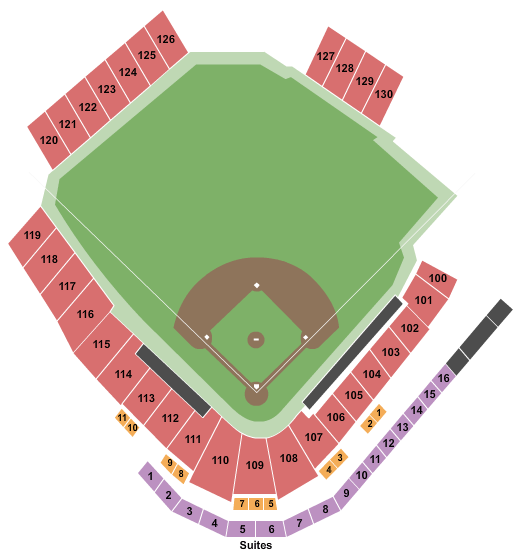Provident Bank Park Seating Chart