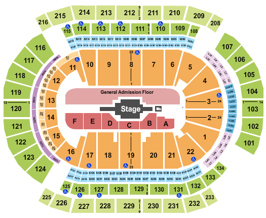 Prudential Center Anirudh Seating Chart