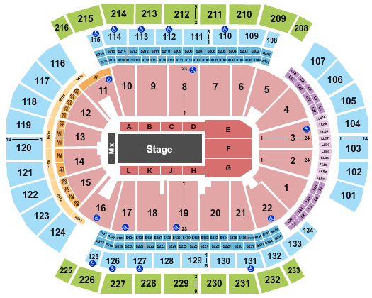 Prudential Center Bad Bunny 2 Seating Chart