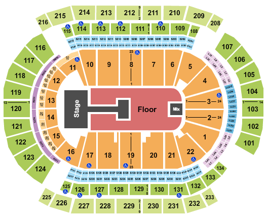 Prudential Center Blackpink Seating Chart
