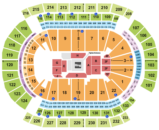 Prudential Center Boxing 3 Seating Chart