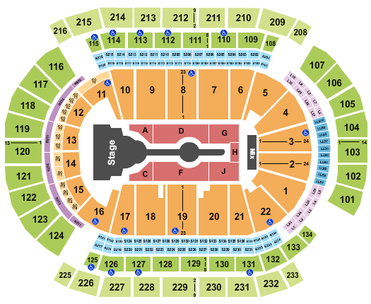 Prudential Center Cardi B Seating Chart