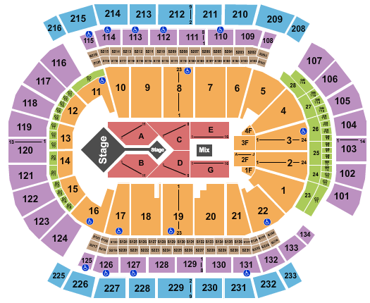 Prudential Center Casting Crowns Seating Chart