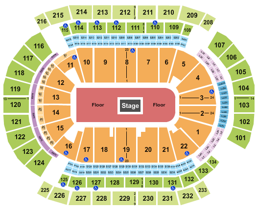 Prudential Center Center Stage 2 Seating Chart