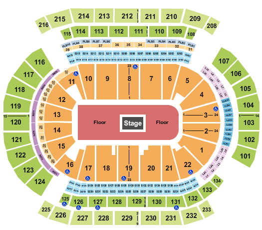 Prudential Center Center Stage 2 Seating Chart