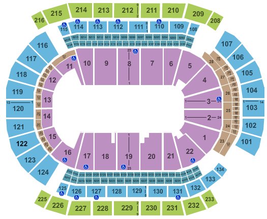 Prudential Center Circus Seating Chart