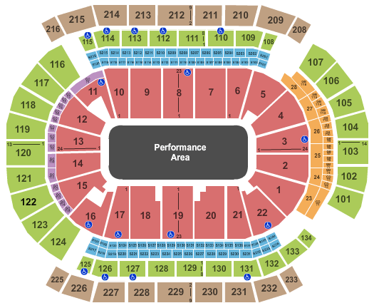Prudential Center Cirque Seating Chart