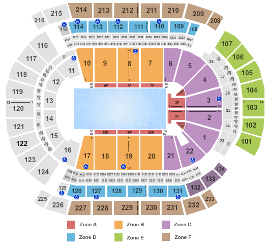 Bts Prudential Center Seating Chart
