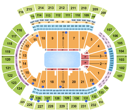 Prudential Center Disney On Ice 2 Seating Chart