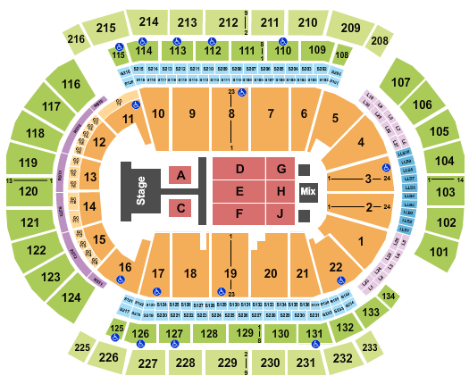 Prudential Center Dude Perfect 2022 Seating Chart
