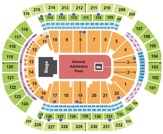 Prudential Center seating chart event tickets center