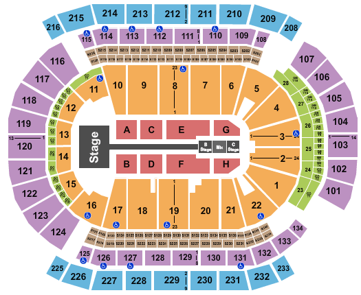 Prudential Center Fall Out Boy Seating Chart