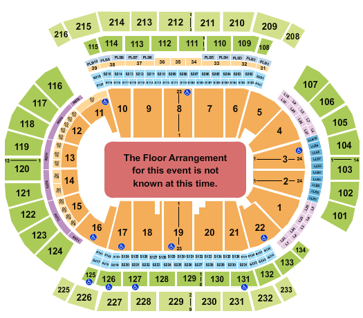 Prudential Center Seating Chart