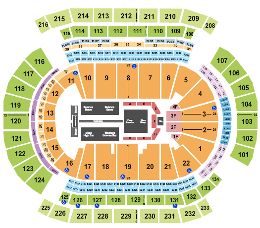 Prudential Center Gold Over America Seating Chart