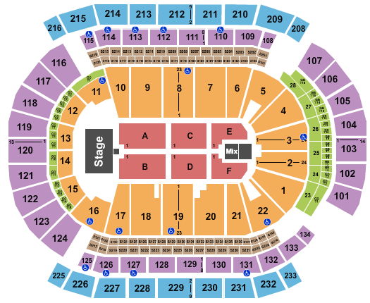 Prudential Center Halsey Seating Chart